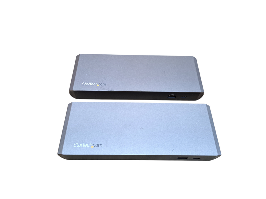 Lot of 2x StarTech TB3DK2DPPD Thunderbolt 3 Dock DisplayPort Docking Station