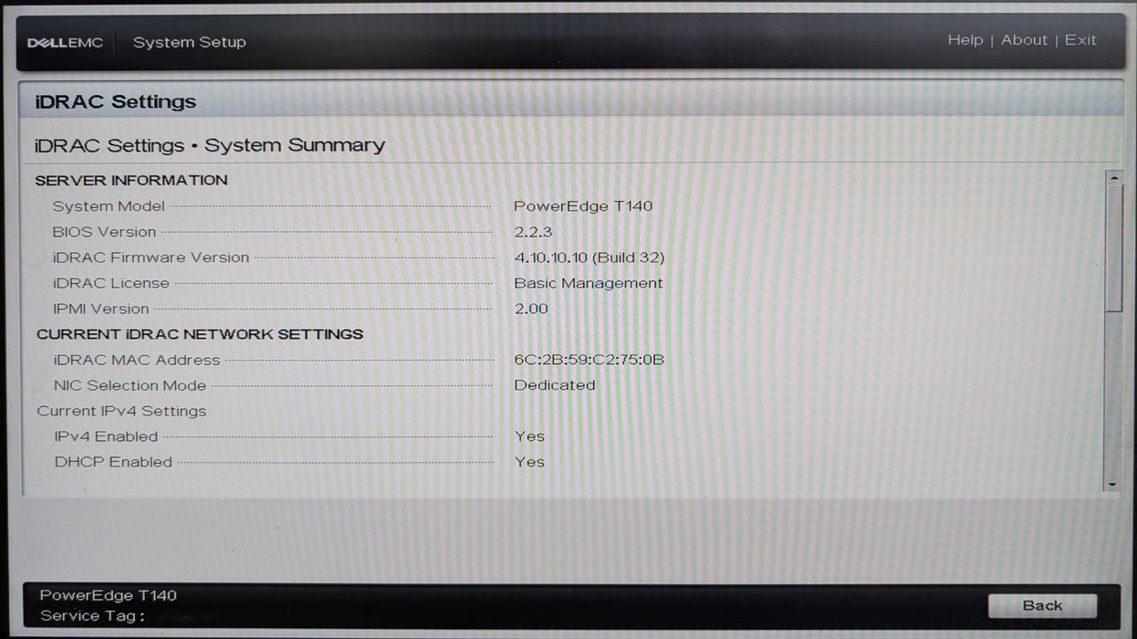 Dell PowerEdge T140, Xeon E-2236 3.40GHz, 16GB DDR4, PERC S140, No HDD, 365W PSU