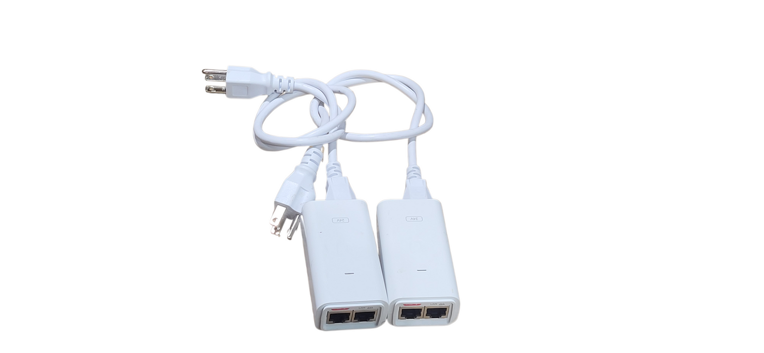 Lot of 2x GP-A240-050G Power Adapter 24V 0.5A AC/DC Switching Power Supply