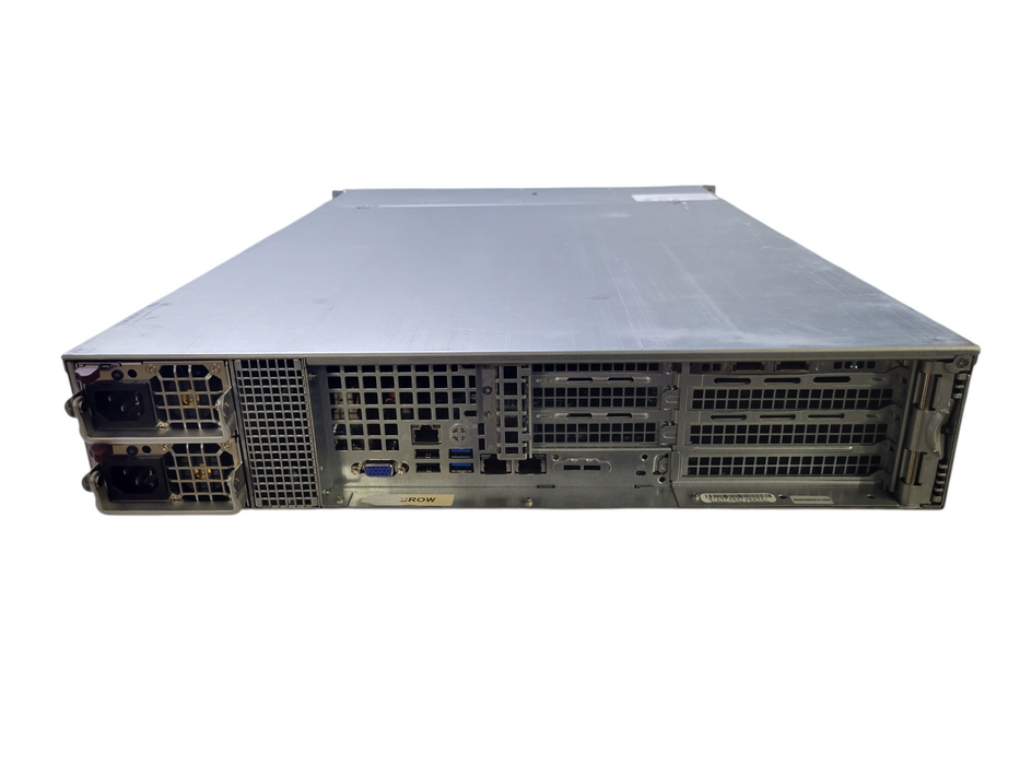 Supermicro X10DDW-iN - 2x Xeon ES -2620 v4 32GB DDR4 AVAGO RAID 2x920W PSU