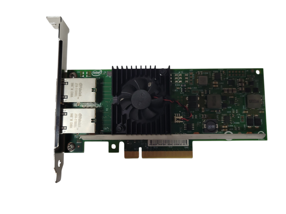 INTEL DELL X540-T2 CONVERGED Dual Port 10Gb Ethernet Network 03DFV8 0K7H46