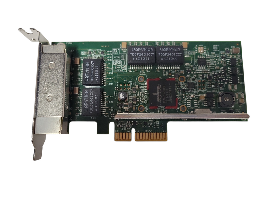 Dell Broadcom 5719 Quad-Port Gigabit PCIe Network Card Dell P/N: 0TMGR6