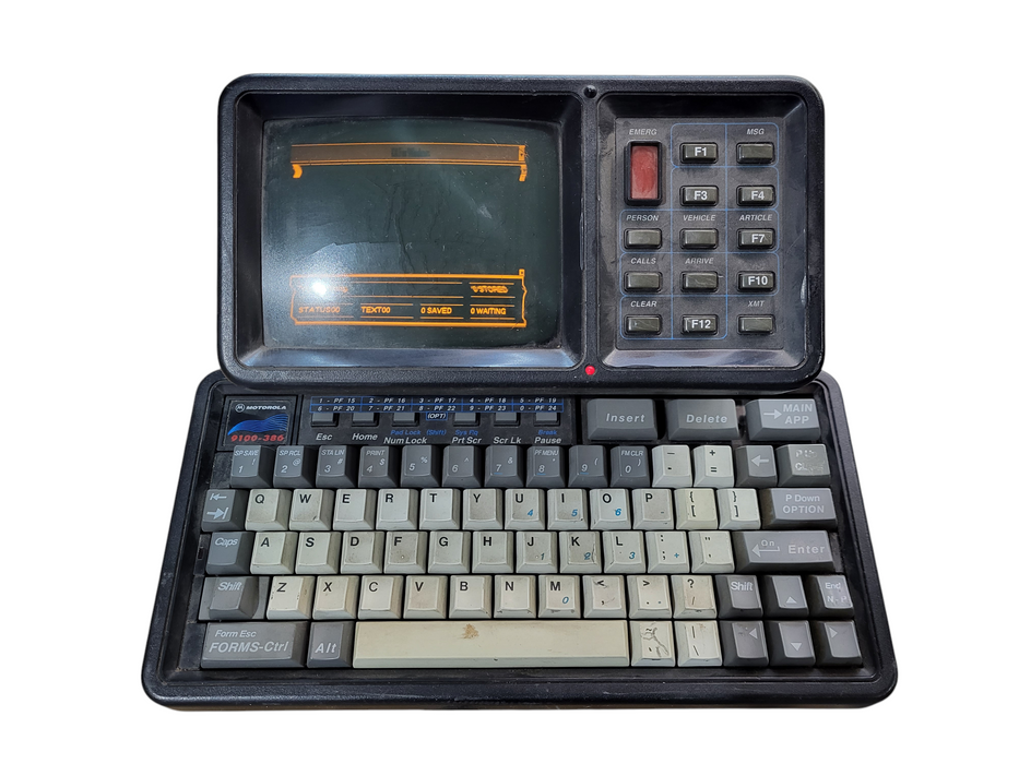 Vintage Motorola Mobile Data Terminal 9100-386