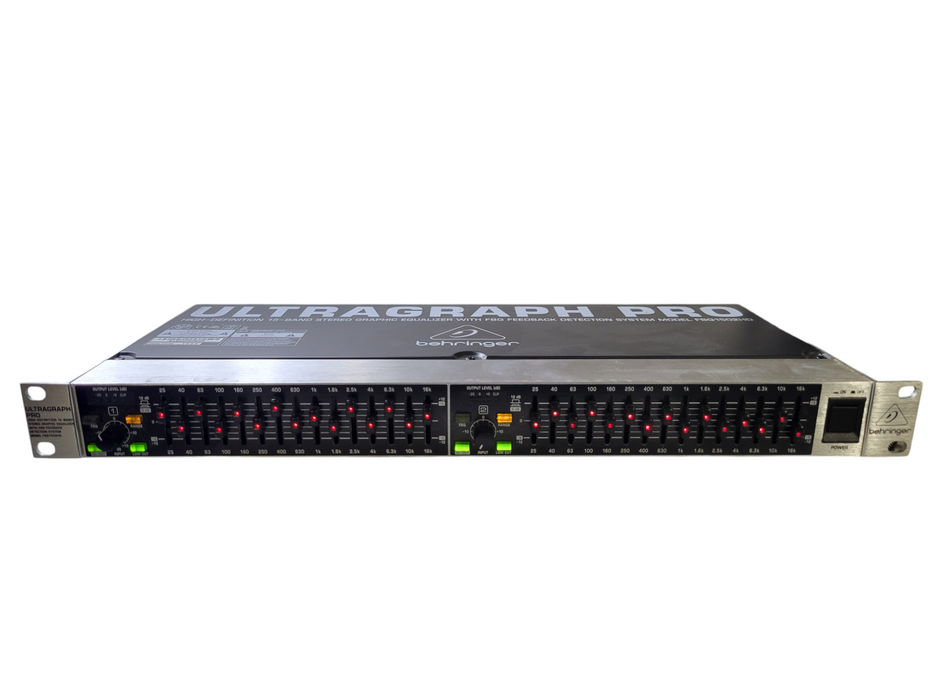 Behringer Ultragraph Pro FBQ1502HD 15-band Stereo Graphic EQ