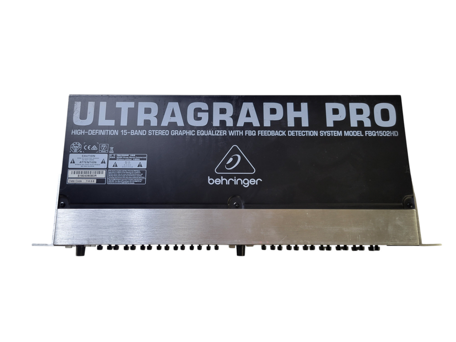 Behringer Ultragraph Pro FBQ1502HD 15-band Stereo Graphic EQ