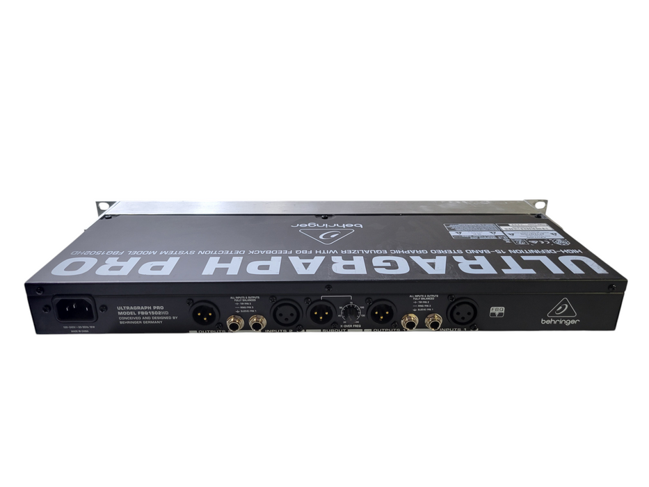 Behringer Ultragraph Pro FBQ1502HD 15-band Stereo Graphic EQ