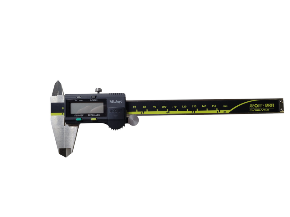 Mitutoyo CD-6"ASX 0-6''/150MM Stainless Steel Digital Caliper (NO BATTERY)