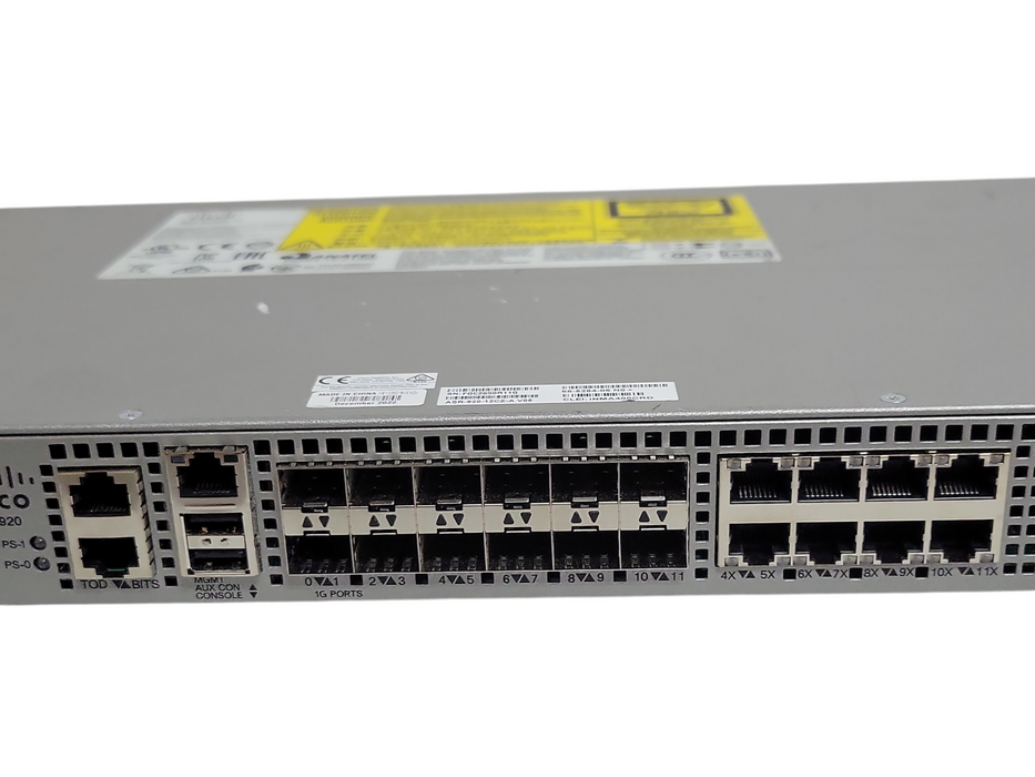 Cisco ASR-920-12CZ-A V05 Aggregation Services Route