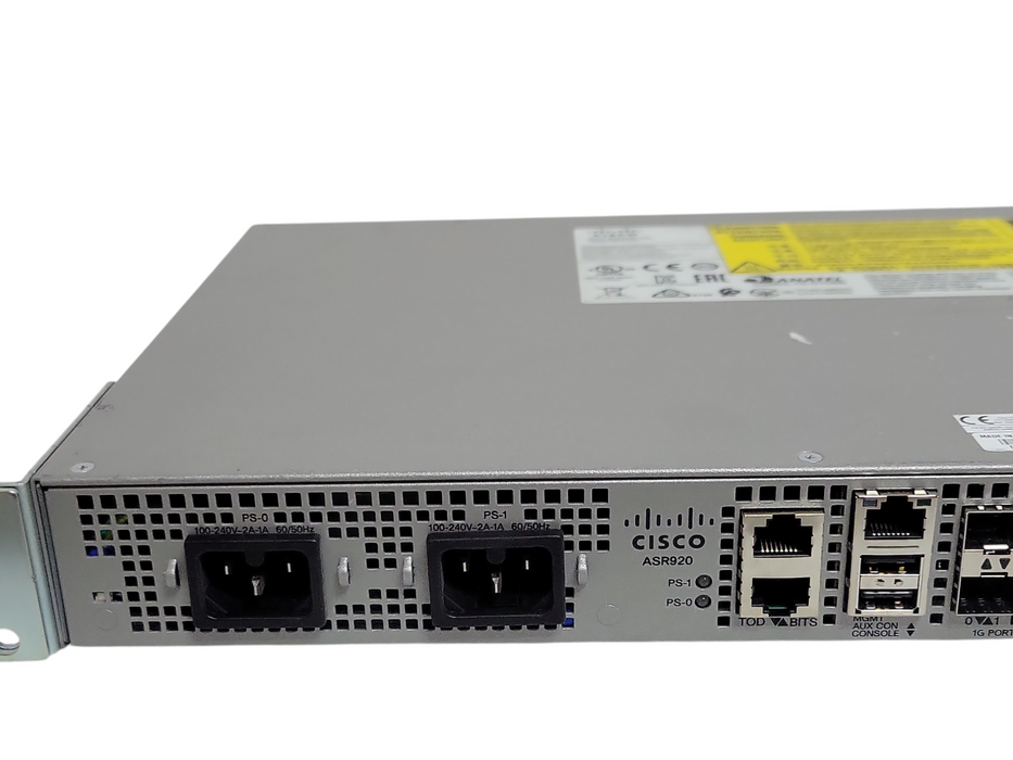 Cisco ASR-920-12CZ-A V05 Aggregation Services Route