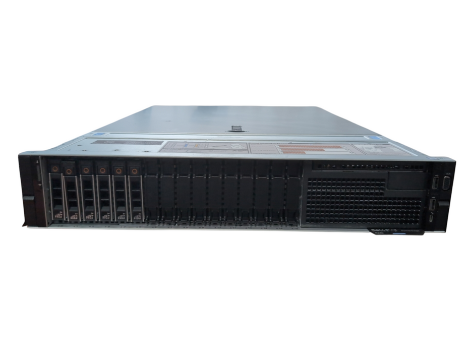 Dell PE R740 2U 16x2.5", 2x Xeon Gold 6244, 32GB DDR4, H740P, No HDD, 2x 750W