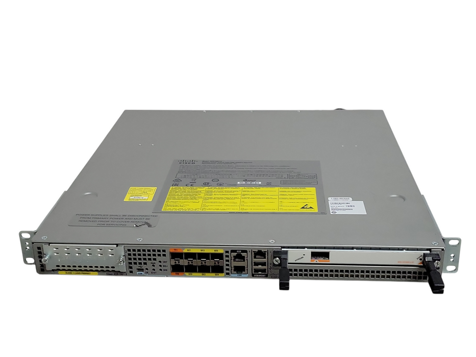 Cisco ASR1001-X Router W/ SPA-1X10GE-L-V2 & 2x PSU, 20Gbps throughput level