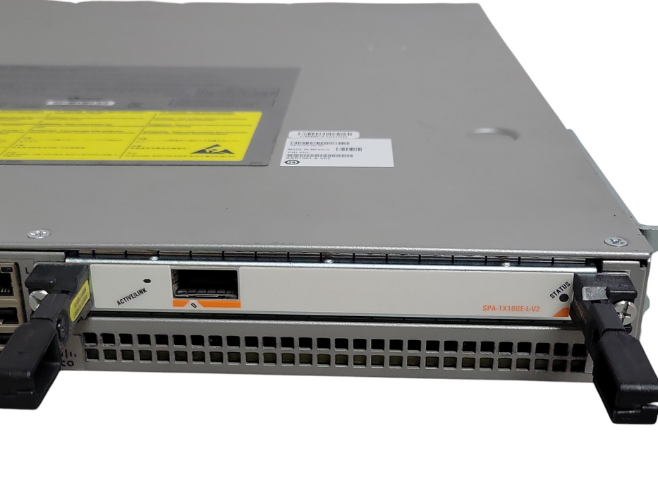 Cisco ASR1001-X Router W/ SPA-1X10GE-L-V2 & 2x PSU, 20Gbps throughput level
