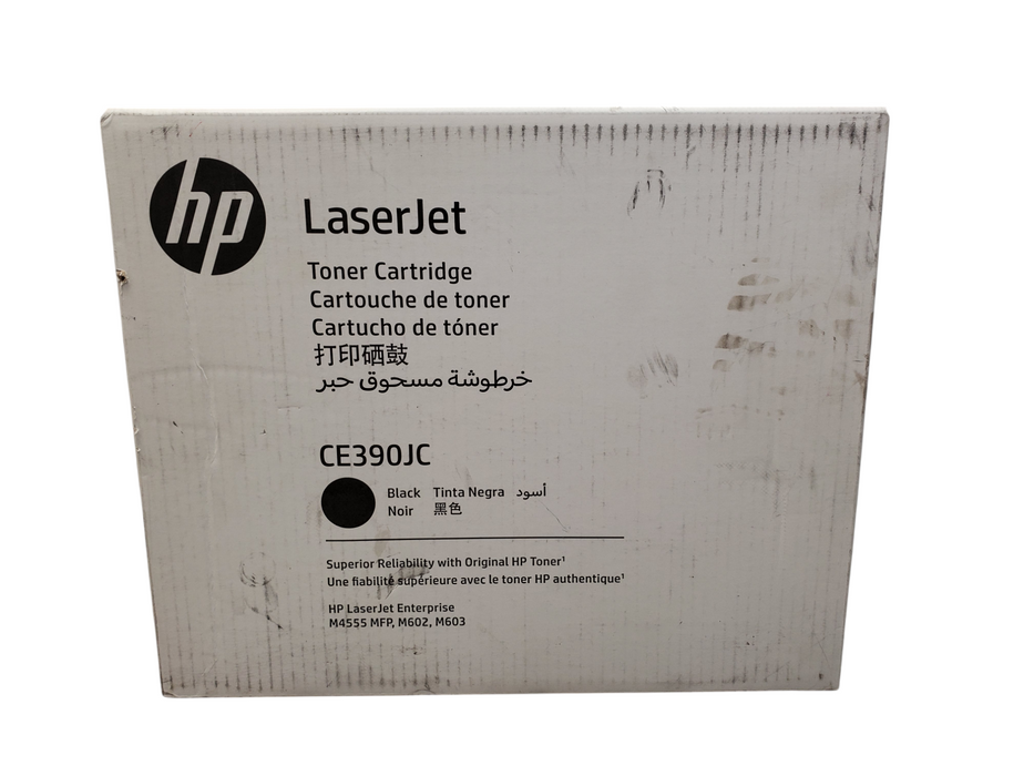 NEW - HP LaserJet CE390JC Black Toner Cartridge