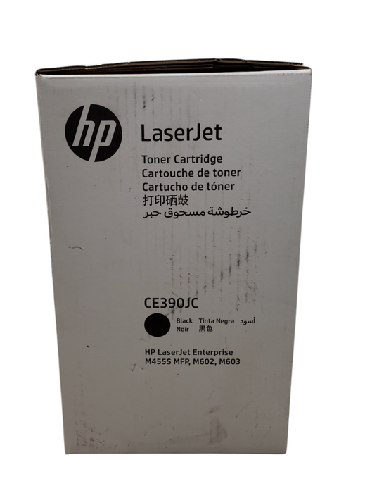 NEW - HP LaserJet CE390JC Black Toner Cartridge