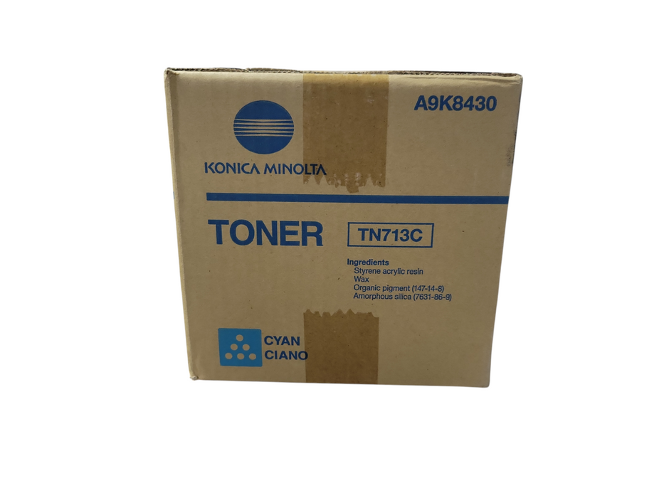 Konica Minolta A9K8230 TN713Y Yellow Toner Genuine New