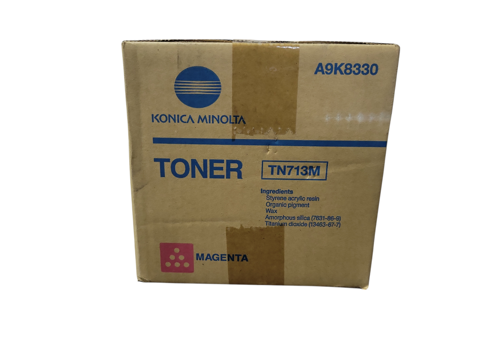 Brand New Konica Minolta TN713M Magenta Toner A9K8330 NEW