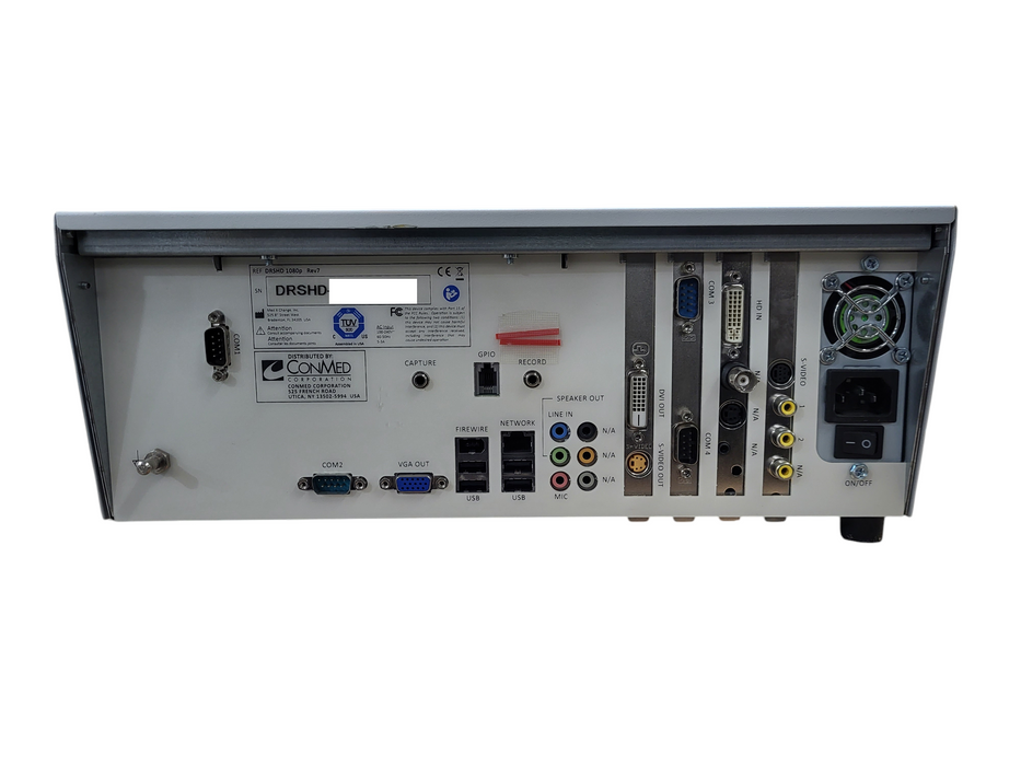 ConMed Linvatec DRSHD 1080P Digital Recording System No HDD
