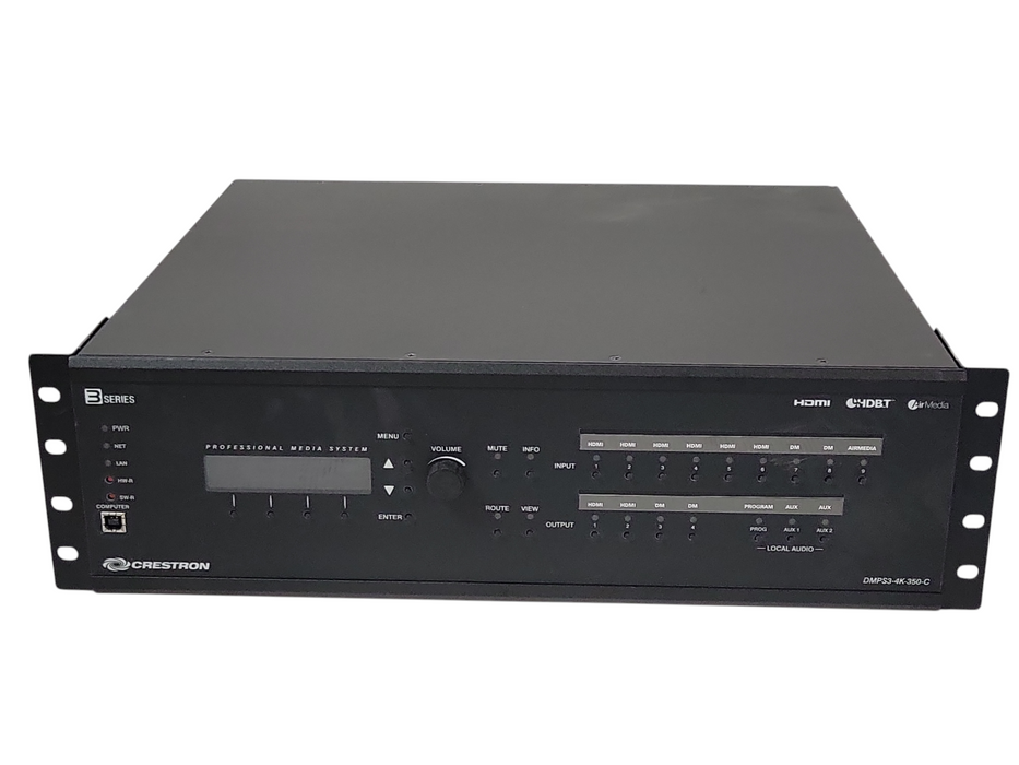Crestron DMPS3-4K-350-C 3-Series 4K Digital Media System, READ