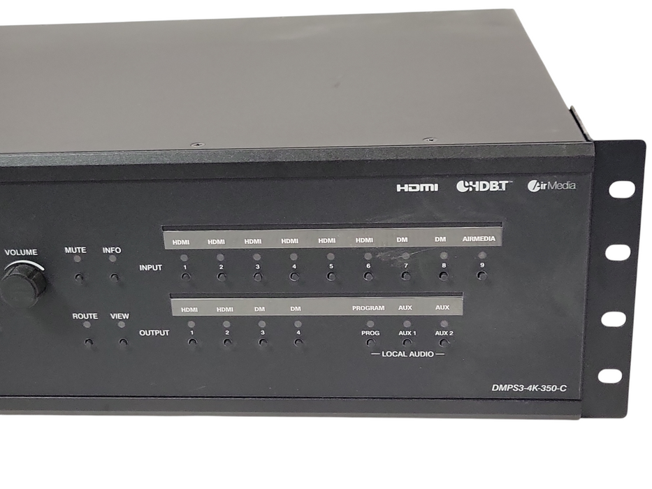 Crestron DMPS3-4K-350-C 3-Series 4K Digital Media System, READ