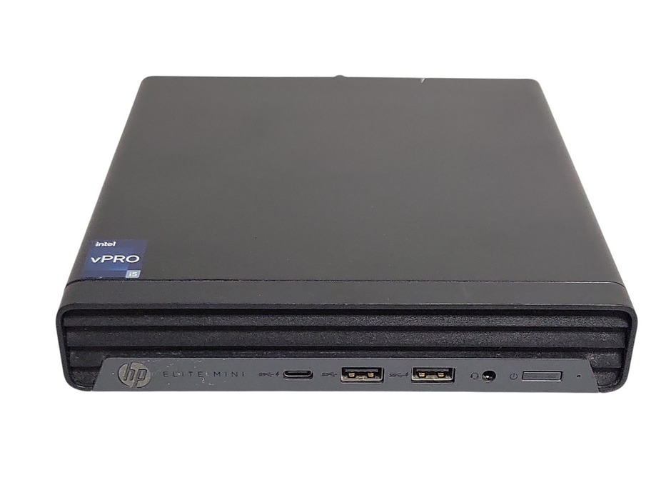 HP Elite Mini 800 G9 PC, Core I5-12500T 3.60GHz, 16GB RAM, 256GB NVME