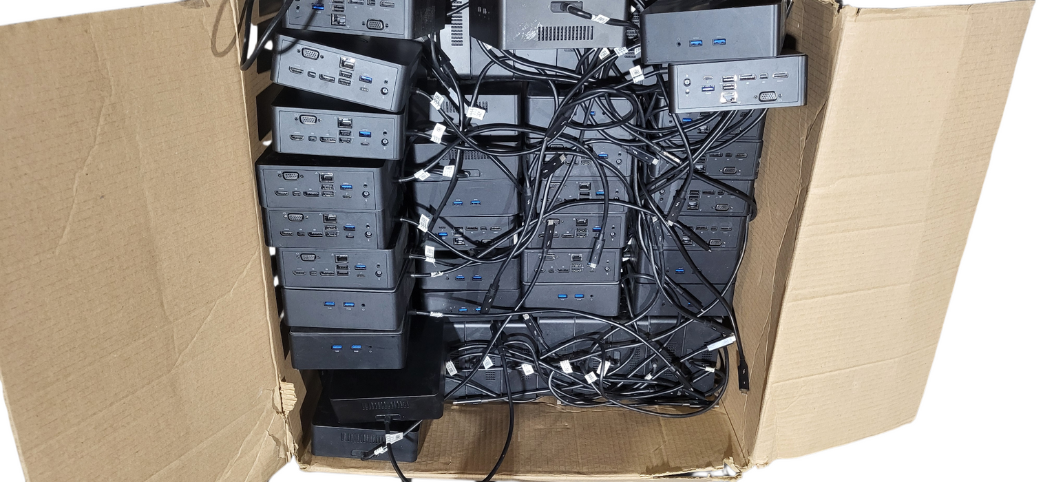 Lot of 59x Dell TB16 K16A USB-C Thunderbolt 3 Dock Stations