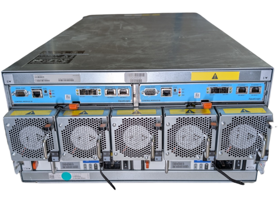 DELL EqualLogic PS6610E iSCSI SAN storage array 2x Control Moduele 18