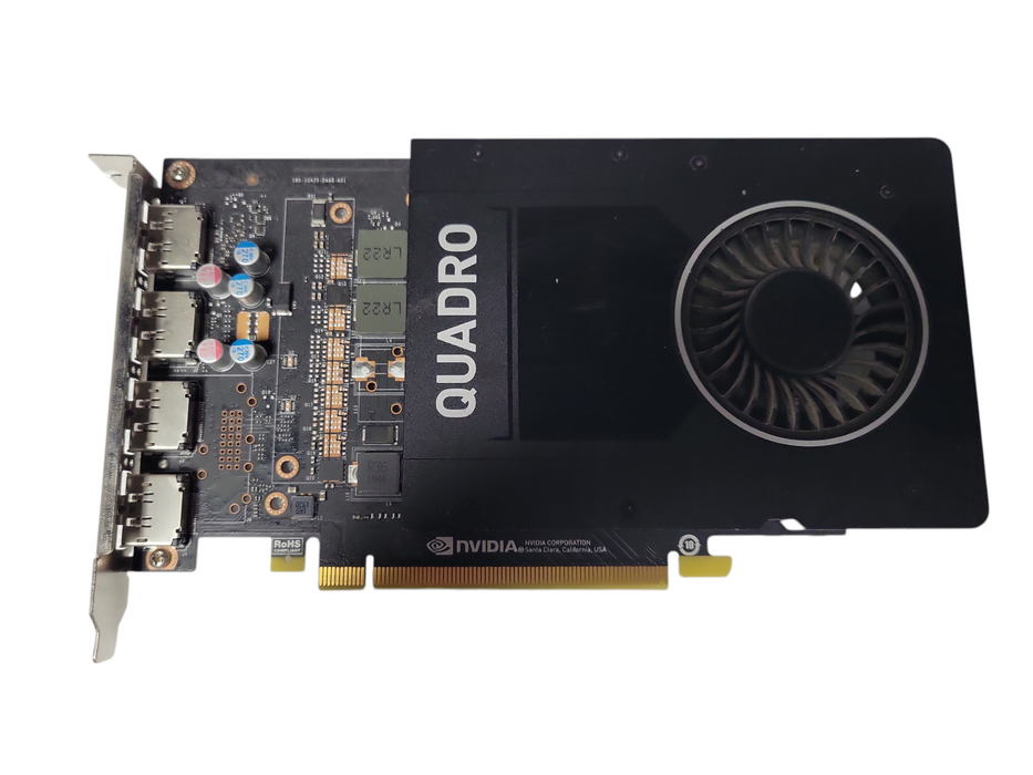 NVIDIA Quadro P2200 5GB GDDR5X Graphics Card | 4x Display Port