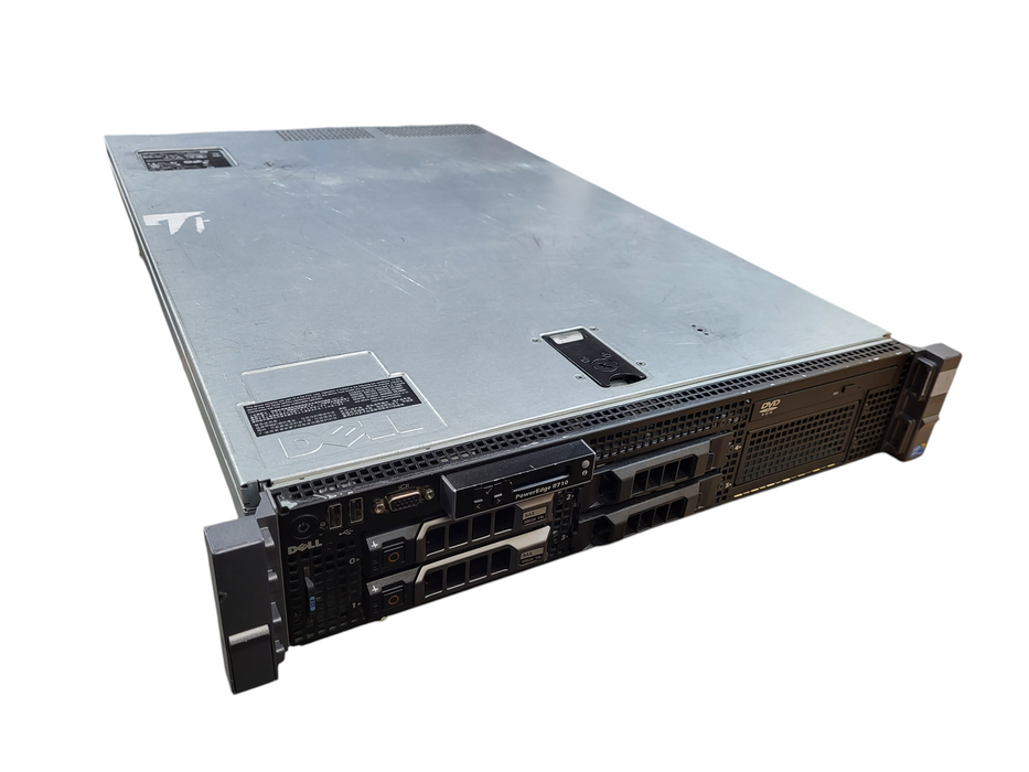 Dell Poweredge R710 3.5″ 2x E5640 @ 2.53GHz Hex Core 32GB RAM  PERC 700 2x PSU