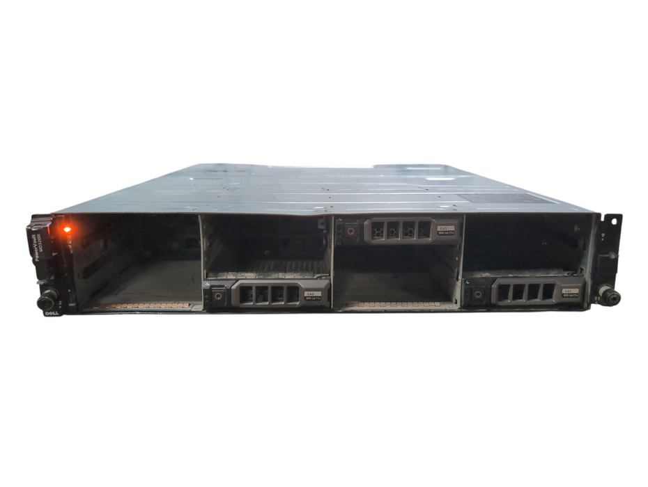 DELL POWERVAULT MD3200 w/ 2x 0770D8 4-Port RAID Controller Module