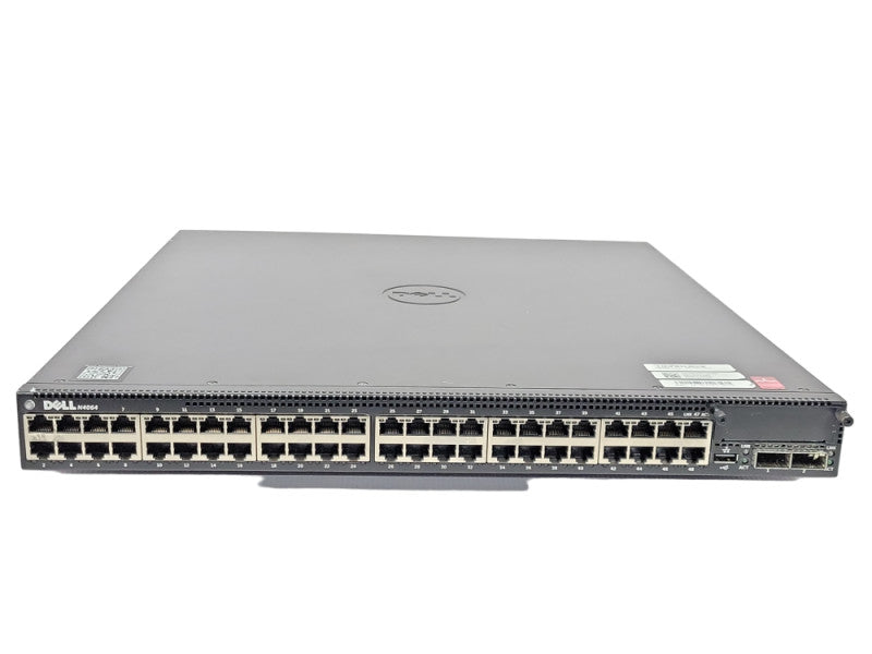 Dell Networking N4064 48-Port Managed Switch w/ 2 x PSU, READ _