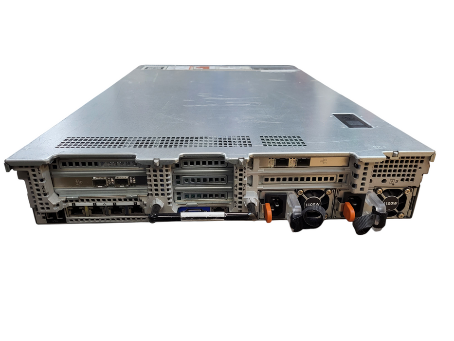 DELL PowerEdge R820 2.5" 2x E5-4650 v2 @ 2.4GHz 384GB DDR3 2x 1100W PSU No PERC