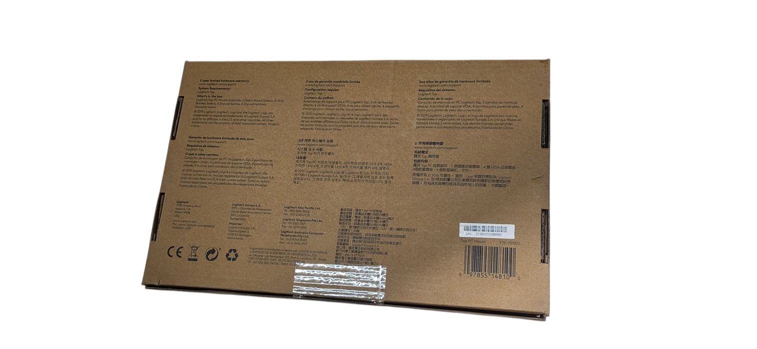 Brand NEW Open Box Logitech Tap PC Mount - PC Mount 939-001825