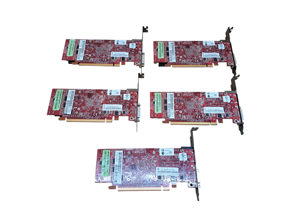 Lot of 5x AMD FirePro V3900 1GB GDDR3 Graphics Card