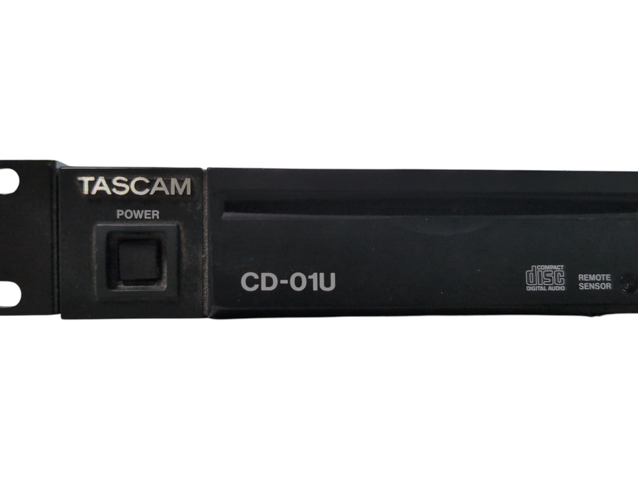 Tascam CD-01U Professional Rackmount CD Player, No Remote