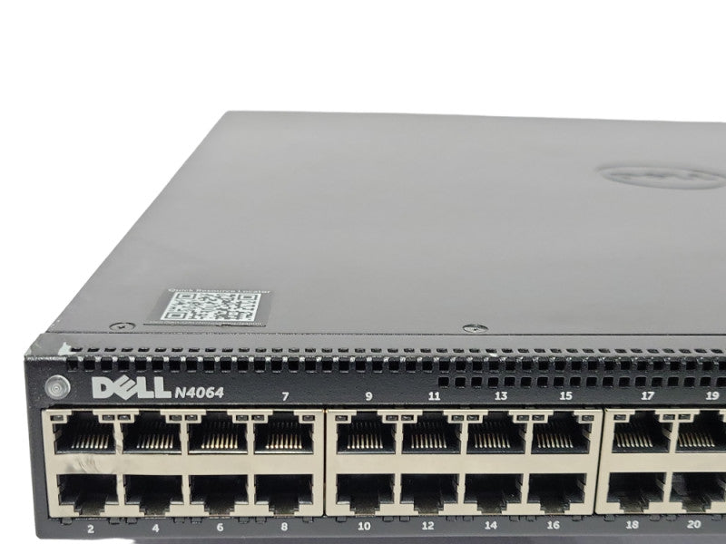Dell Networking N4064 48-Port Managed Switch w/ 2 x PSU, READ _