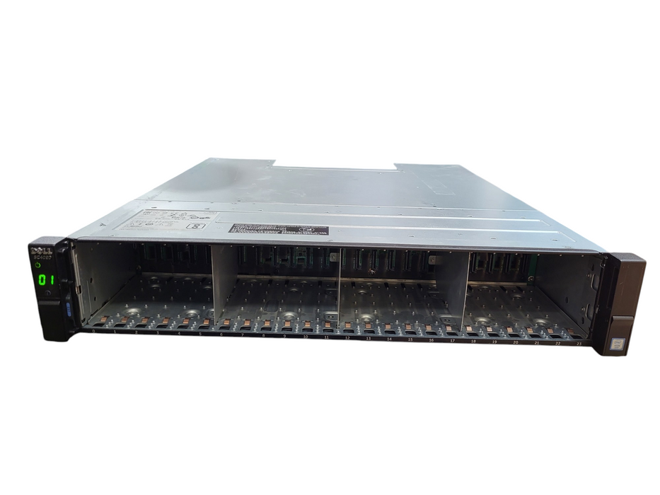 Dell Compellent SC4020 Drive Array 2x 10G-ISCSI-2 Controller 2x PSU