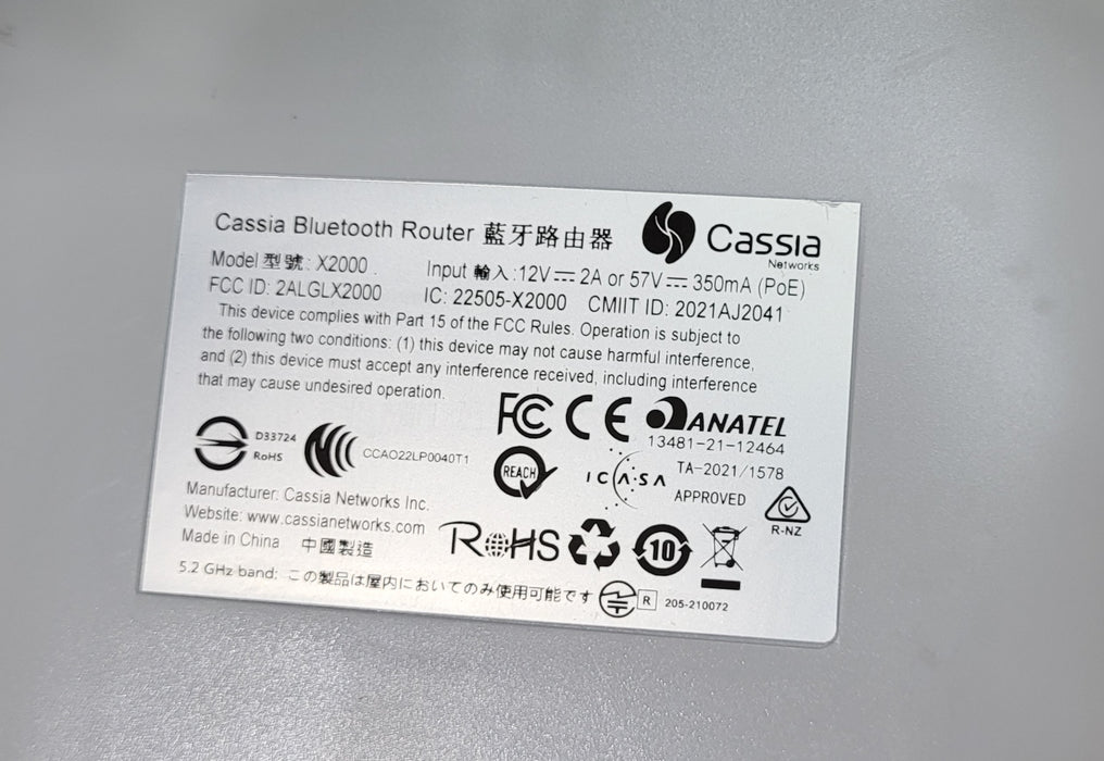Cassia X2000 Bluetooth Router/Controller