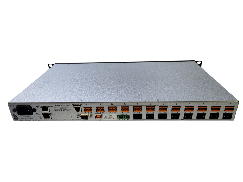 Biamp Systems Tesiraforte VT Digital Audio Signal Processor