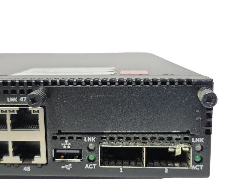 Dell Networking N4064 48-Port Managed Switch w/ 2 x PSU, READ _
