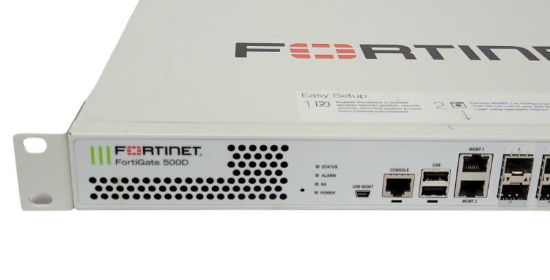 Fortinet Fortigate 500D FG-500D 8x 1GbE RJ45 + 8x 1GbE SFP Firewall Appliance _