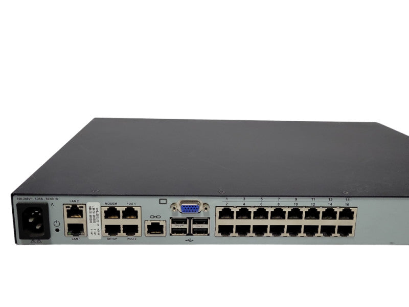 Avocent MergePoint Unity 1016 520-593-507 16 Port KVM Switch, READ _
