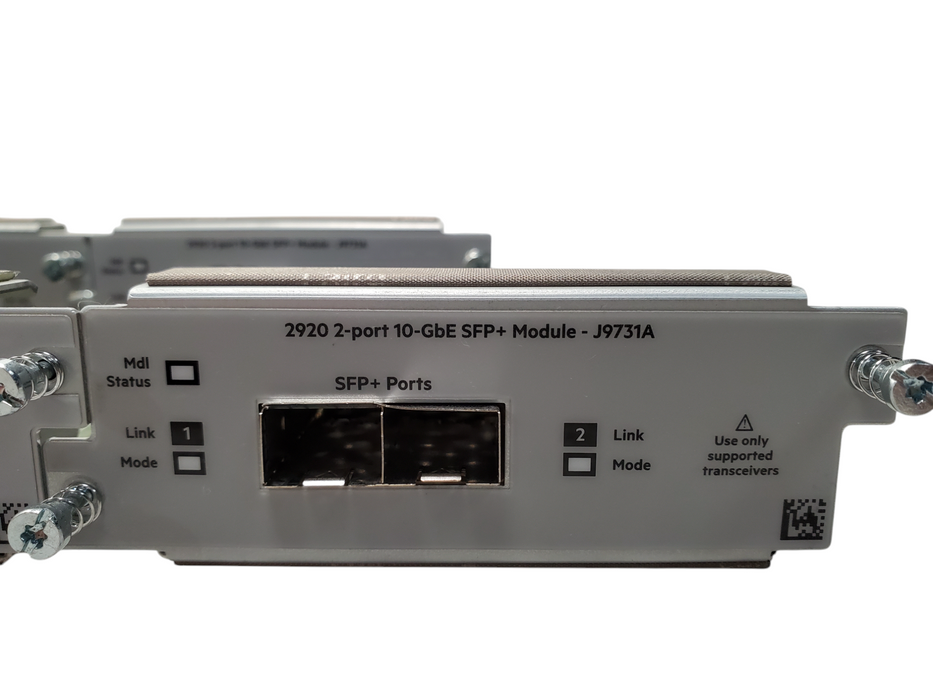 Lot 5x HP 2920 2-Port 10-GbE SFP+ Module - J9731A