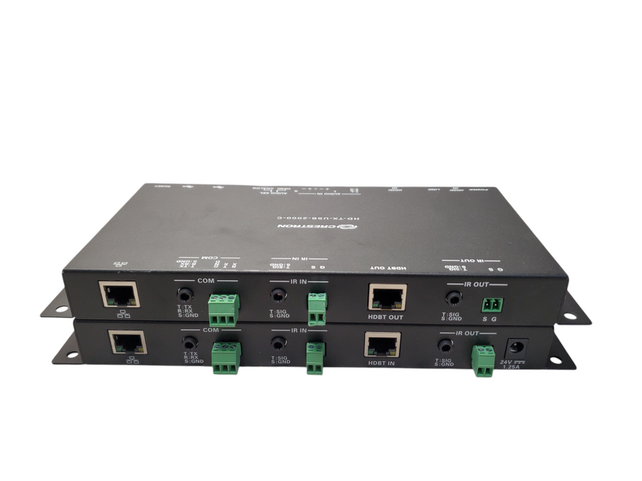Crestron HD-TX-USB-2000-C / HD-RX-USB-2000-C Transmitter & Receiver *READ*