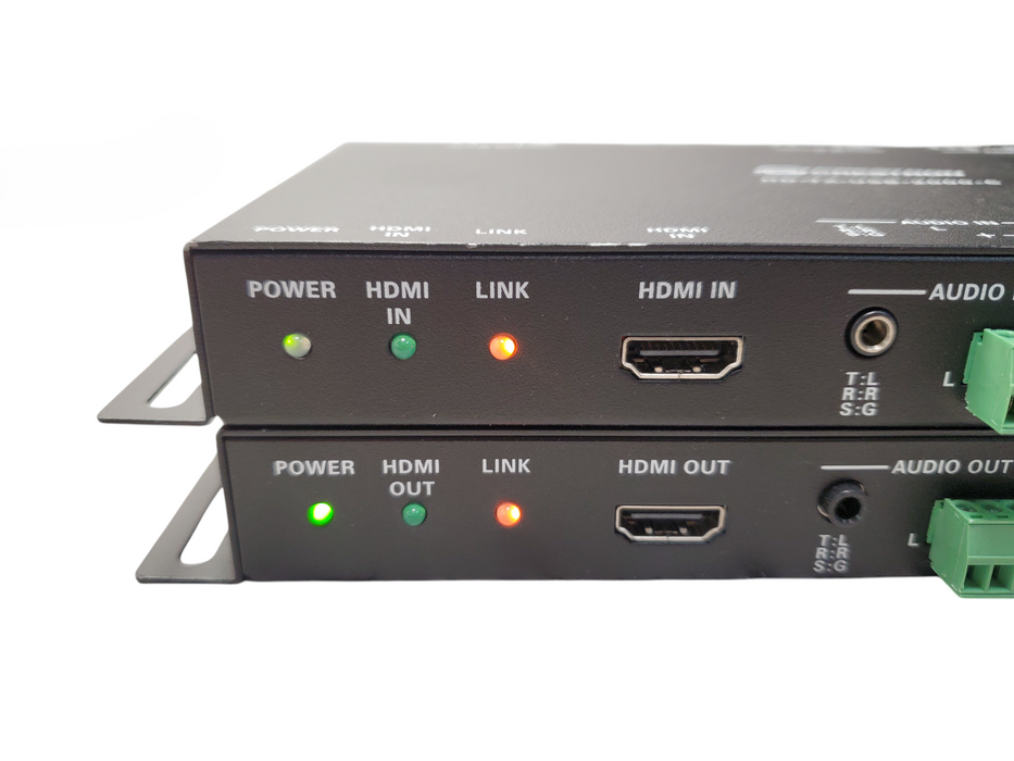 Crestron HD-TX-USB-2000-C / HD-RX-USB-2000-C Transmitter & Receiver *READ*