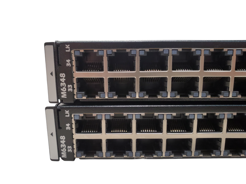 Lot 2x Dell PowerConnect M6348 Blade Ethernet Switch 0K002V *READ*