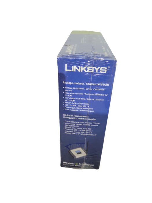 NEW Cisco Linksys WPSM54G Wireless-G Print Server !