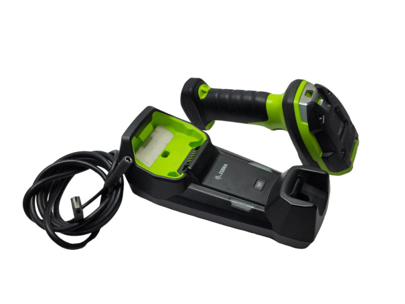 Zebra Cordless Barcode Scanner DS3678-ER2F003VZWW w/ Cradle, READ _