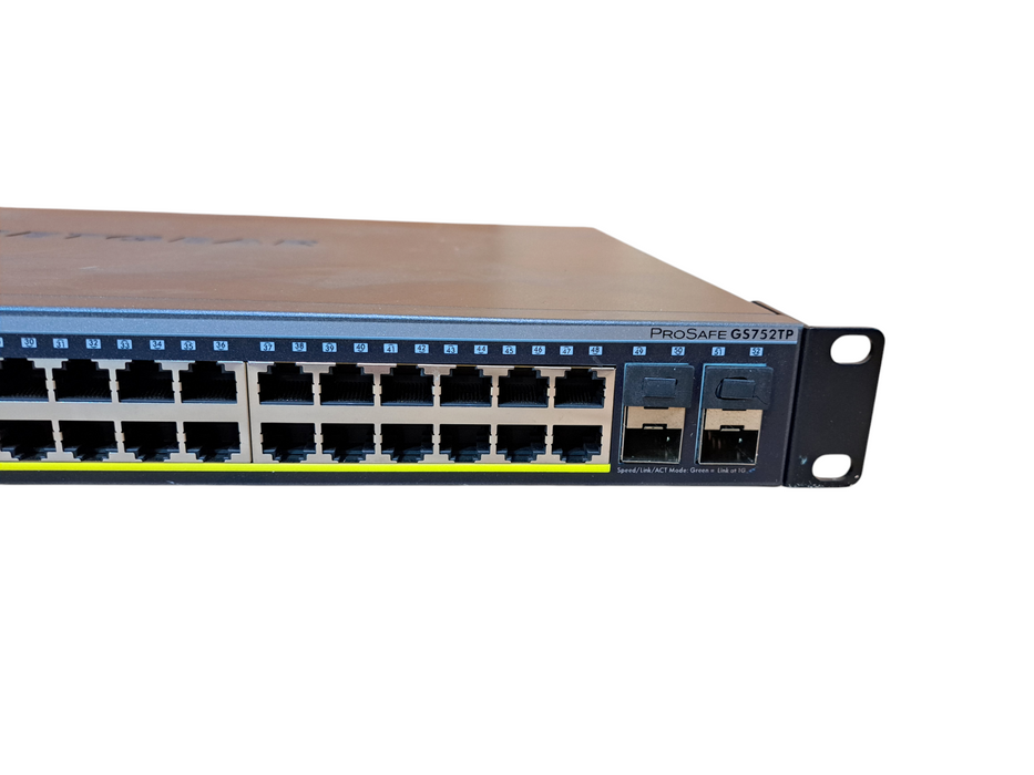 Netgear ProSafe GS752TP 48-Port Gigabit PoE+ Smart Switch w/ 4 SFP *READ*