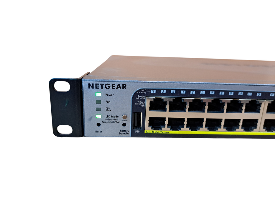 Netgear ProSafe GS752TP 48-Port Gigabit PoE+ Smart Switch w/ 4 SFP *READ*
