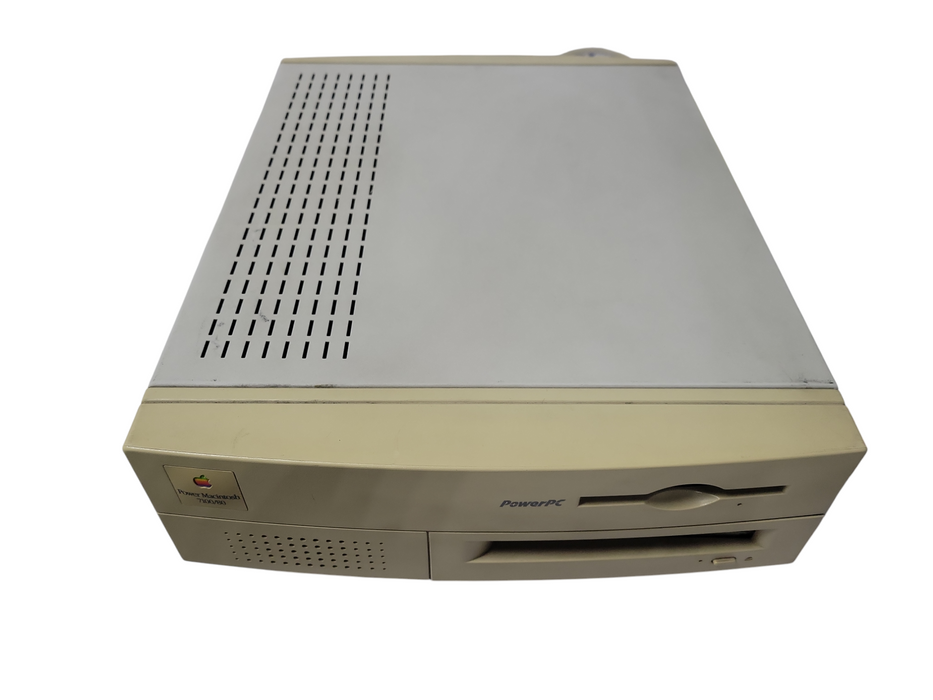 Vintage Apple Computer Power Macintosh Mac Beige PC 7100/80 READ